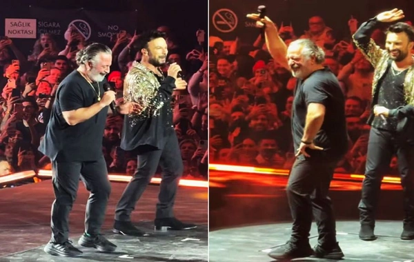Tarkanın konsertində Cem Yılmaz sürprizi