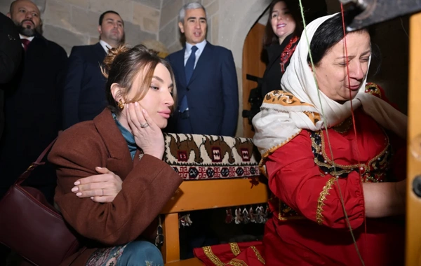 Buxara karvansarasının əsaslı bərpa və konservasiya işlərindən sonra açılışı olub