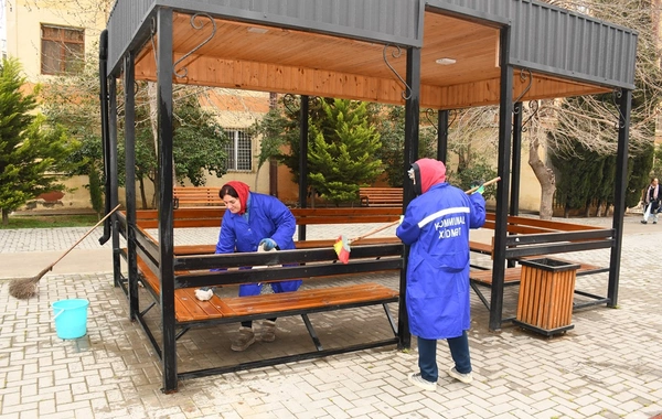 Güclü yağışdan sonra Bakıda genişmiqyaslı daxili iməcilik keçirilib