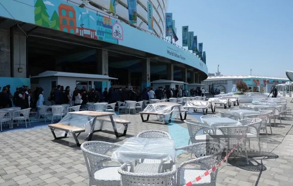 Media nümayəndələri Bakı Olimpiya Stadionunda WUF13-lə bağlı görülən işlərlə tanış olublar