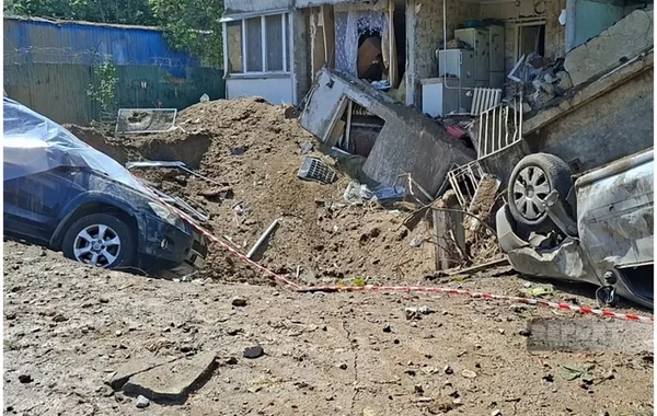Kiyev Rusiyanın növbəti raket hücumundan sonra - FOTOREPORTAJ