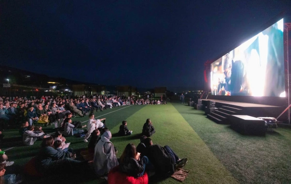 Daşkəsəndə milli kino seansı keçirilib