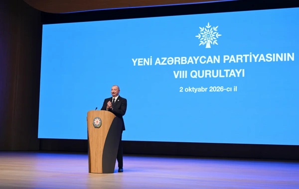 İlham Əliyevin sosial şəbəkə hesablarında YAP-ın VIII Qurultayındakı çıxışı ilə bağlı videoçarx paylaşılıb