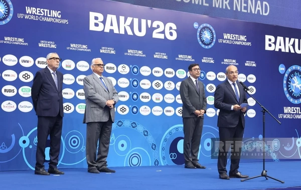 Bakıda 17 yaşadək güləşçilər arasında dünya çempionatının açılış mərasimi keçirilib