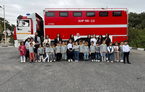 FHN-in Dövlət Yanğından Mühafizə Xidməti növbəti "açıq qapı günü" tədbirləri keçirib