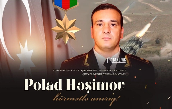 Polad Həşimovun şəhid olmasının ildönümüdür