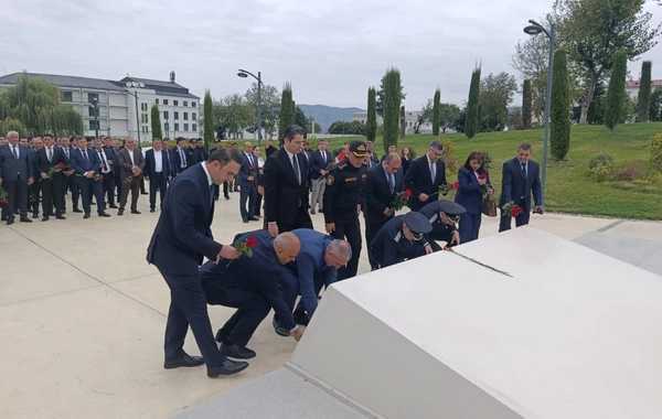 Xankəndidə Zəfər parkına yürüş olub