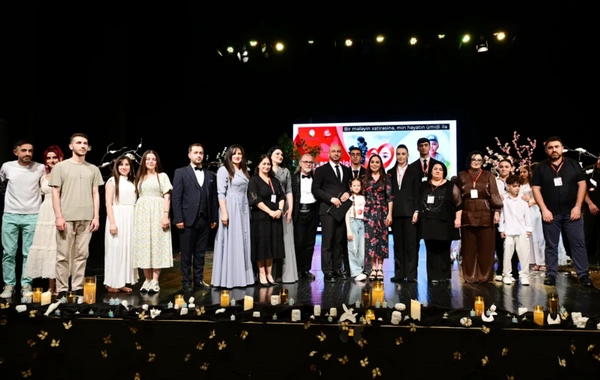 Leyla Əliyeva Onlardan biri: Emil adlı anım tədbirində iştirak edib