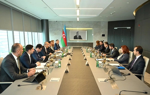 Mikayıl Cabbarov Serhat Köksalın rəhbərlik etdiyi nümayəndə heyəti ilə görüşüb