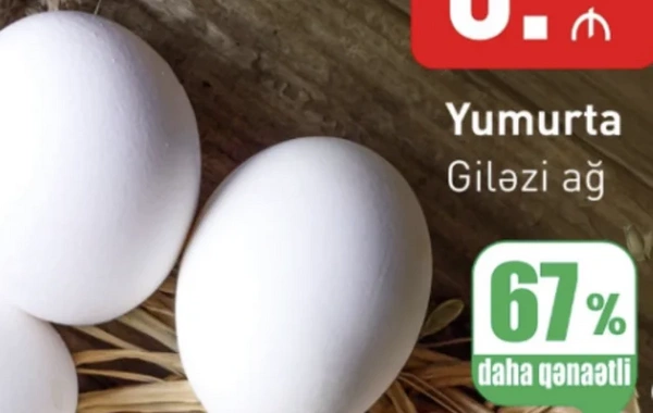 Azərbaycanda yumurta kəskin UCUZLAŞDI