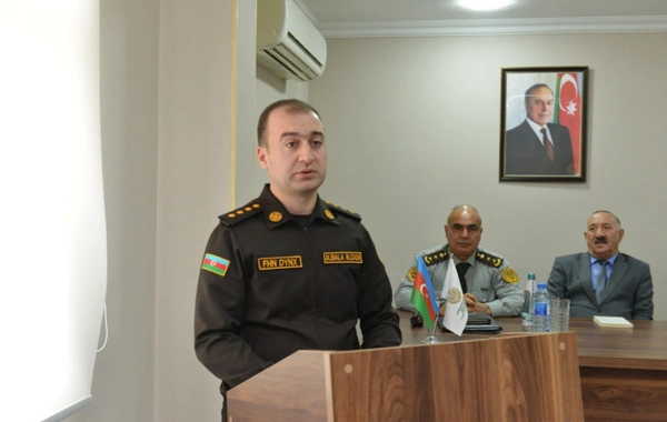 FHN cəzaçəkmə müəsisəsində təlim keçirdi