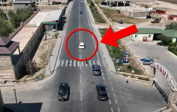 Novxanıdakı piyada keçidinin varlığı yoxluğundan daha təhlükəlidir