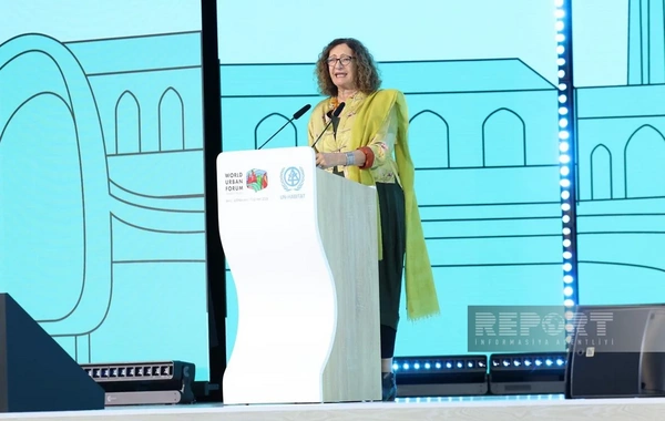 Anna Falu Azərbaycana təşəkkür etdi: WUF13 Bakıda yüksək səviyyədə təşkil olunub