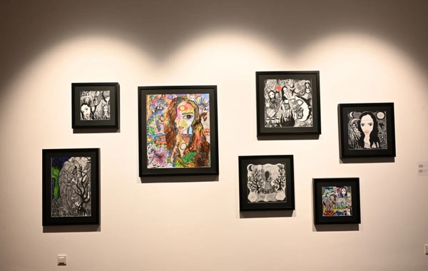 Leyla Aliyeva attended the exhibition "A House with a View of the Landscape"