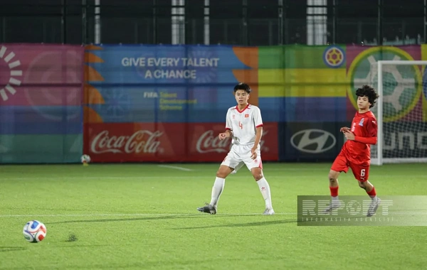 Azərbaycan millisi FIFA U-15 dünya çempionatında Vyetnam yığmasına məğlub olub