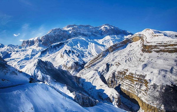 Şahdağa qar yağıb - FAKTİKİ HAVA