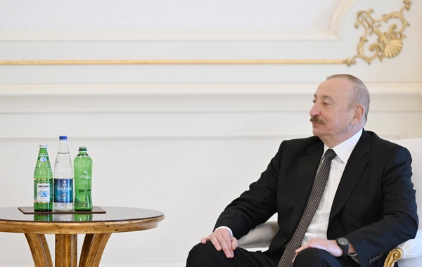 Prezident İlham Əliyev Mavriki Prezidenti ilə görüşüb