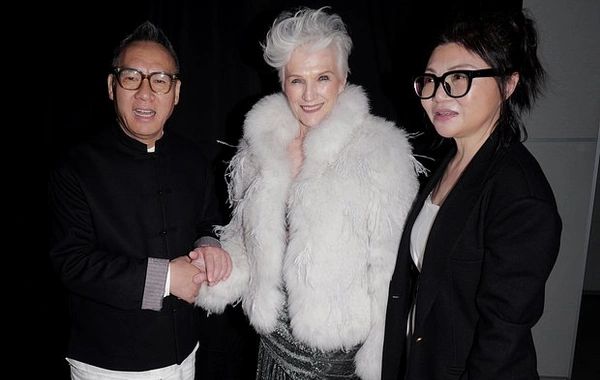 76-year-old mother of Elon Musk walked the runway at Fashion Week
