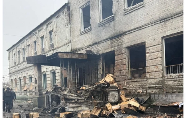 Pavloqradın azərbaycanlı polis rəisinin iş otağı dronla vurulub