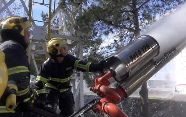 DYMX Neft Emalı Zavodunda yanğın-taktiki təlim keçirib