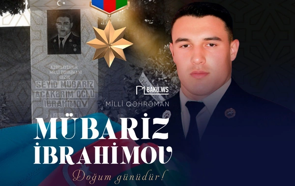 Milli Qəhrəman Mübariz İbrahimovun doğum günüdür