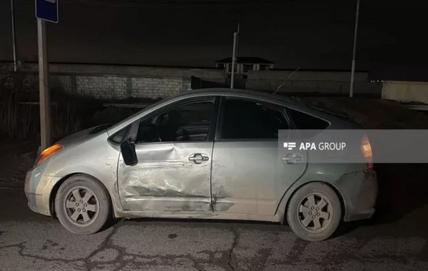 Bakıda zəncirvari qəza, dörd avtomobil toqquşdu