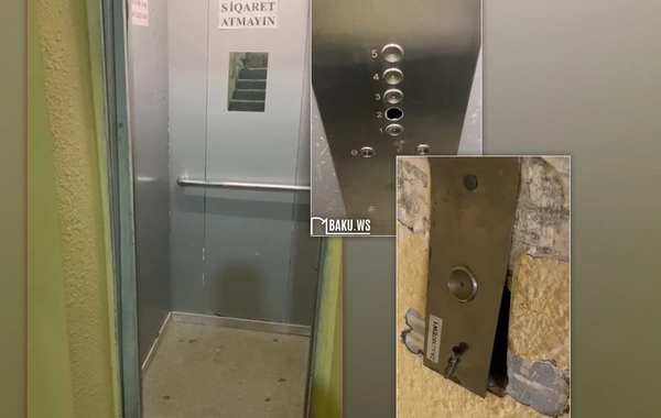 9 mərtəbəli binada lift problemi - ŞİKAYƏT