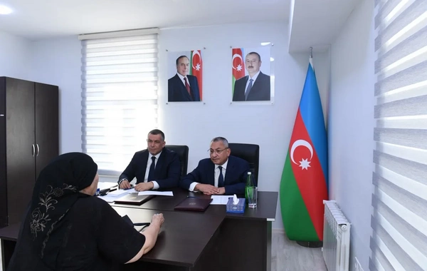 Şuşa şəhərində keçmiş məcburi köçkünlərin müraciətləri dinlənilib