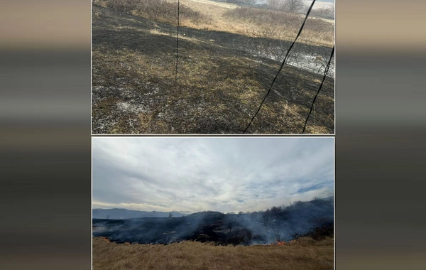 Xocalıda yanğına səbəb olan şəxs saxlanılıb