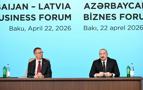 An Azerbaijani-Latvian business forum was held in Baku