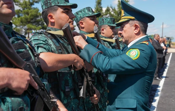 "Samur" sərhəd komendantlığı xidməti istifadəyə verilib