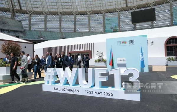 Media nümayəndələri Bakı Olimpiya Stadionunda WUF13-lə bağlı görülən işlərlə tanış olublar