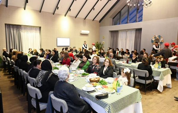 Leyla Əliyeva Qubada iftar məclisində iştirak edib