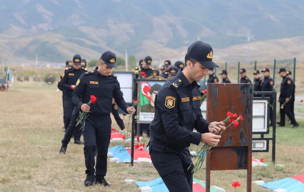 Xocalıda Anım Günü ilə bağlı Şəhidlər xiyabanı ziyarət olunub