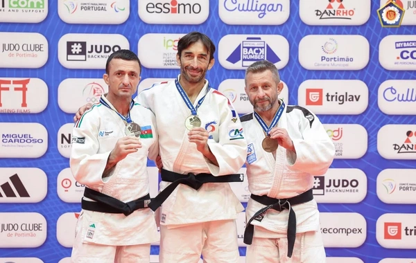 Azərbaycanın veteran cüdoçuları Avropa çempionatında daha iki medal qazanıblar