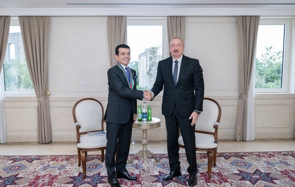 Prezident İlham Əliyev ICESCO-nun baş direktorunu qəbul edib