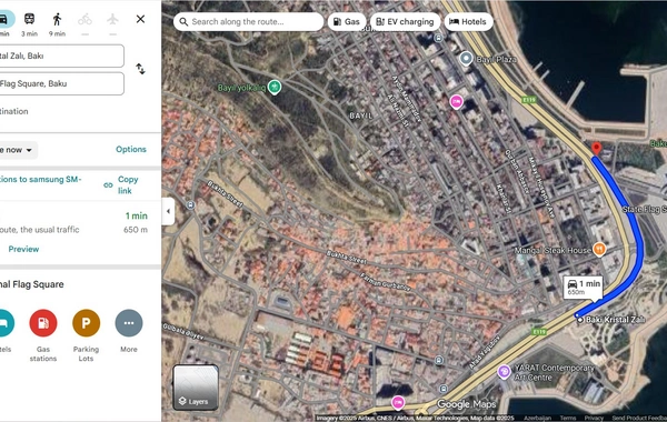 Bulvar boyunca avtobus dayanacaqları ilə bağlı YENİ TƏKLİF