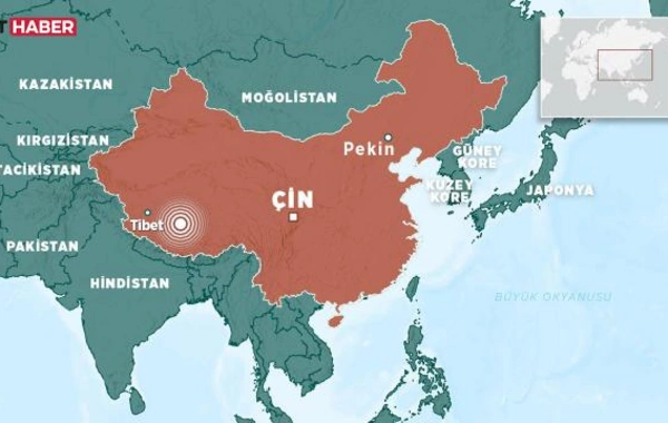 Çinin Tibet bölgəsində baş verən zəlzələdə 16 nəfər ölüb