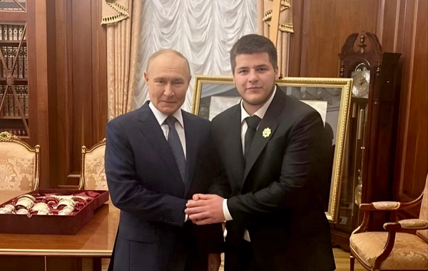 17-летний сын Кадырова обратился к Путину