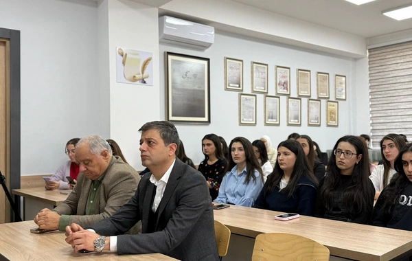 BDU-da şəhid jurnalist Məhərrəm İbrahimova həsr olunmuş kitabın təqdimatı keçirilib