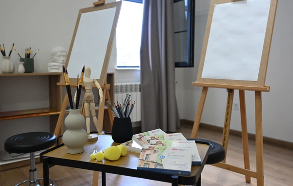 First Vice President Mehriban Aliyeva attended the opening of an art school in Bilgah