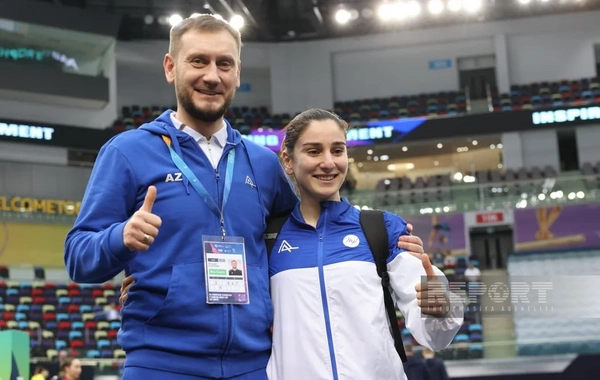 Azərbaycan gimnastı Dünya Kubokunda gümüş medal qazanıb