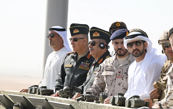 Azərbaycanın və BƏƏ prezidentləri Əbu-Dabidə "Sülh Qalxanı – 2026" birgə əməliyyat-taktiki təlimini izləyiblər