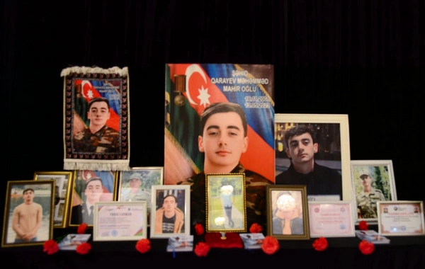 Vətən müharibəsi şəhidlərinin xatirəsi yad edilib