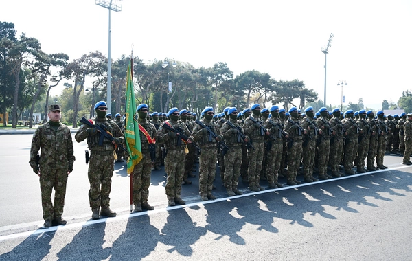 Vətən müharibəsində Qələbənin beşinci ildönümünə həsr olunmuş Hərbi parad keçirilib