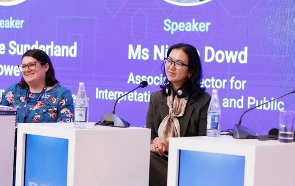 Heydər Əliyev Mərkəzində "Muzeylər və irs yerləri mədəniyyətlərarası dialoq məkanları kimi" mövzusunda panel müzakirəsi keçirilib