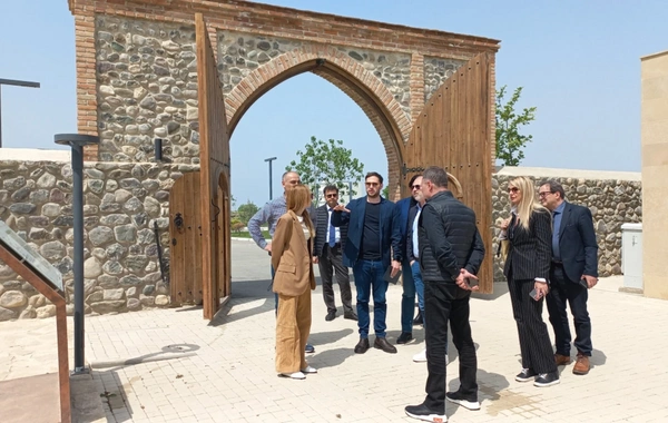 Italian parliamentarians visited Aghdam