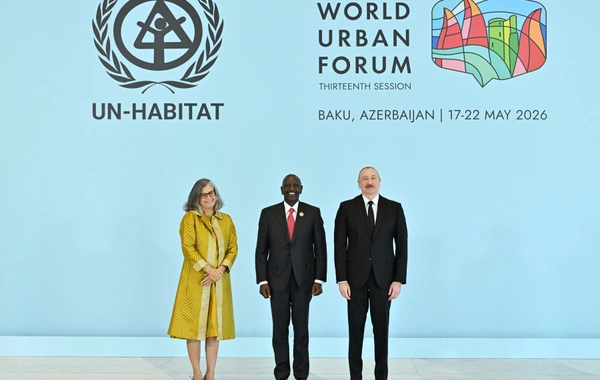 İlham Əliyev Ümumdünya Şəhərsalma Forumunun 13-cü Sessiyasının açılış mərasimində iştirak edir