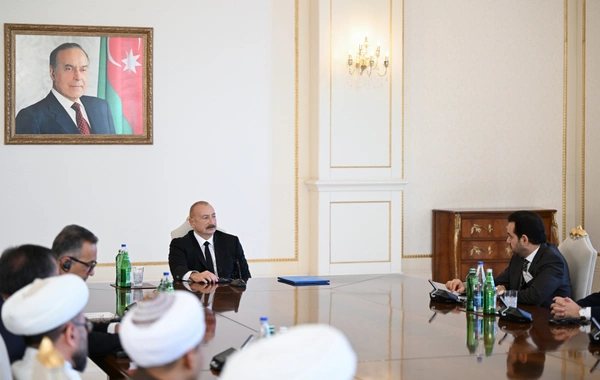 İlham Əliyev Bakıda keçirilən beynəlxalq konfransların iştirakçılarını qəbul edib