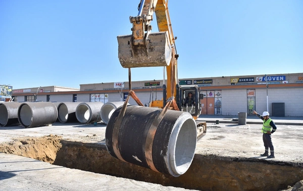 Bakıda yeni kanalizasiya kollektorları və sutəmizləyici qurğularının tikintisinə başlanıb